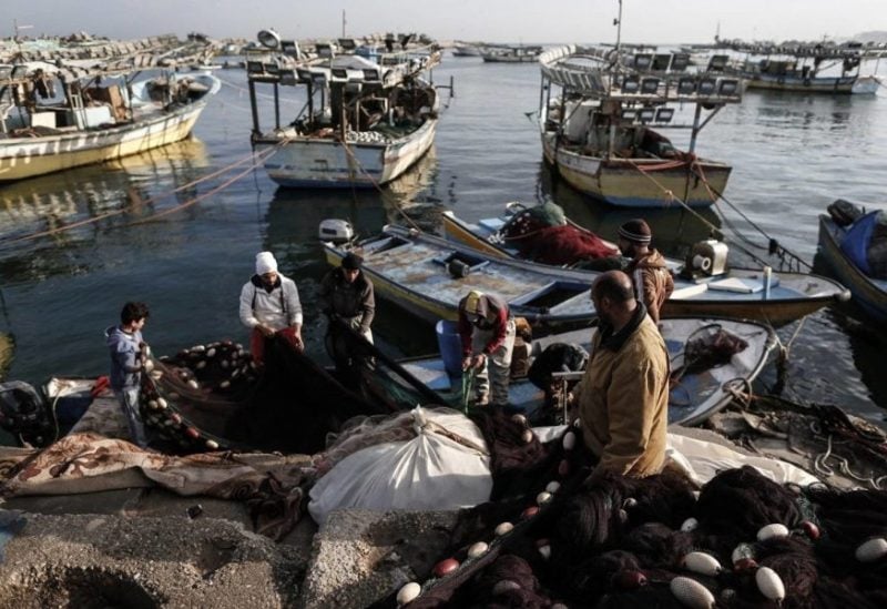 Several thousand Gazans depend on fishing for their livelihoods but often changing Israeli restrictions have led to prolonged layoffs that mean many live below the poverty line | AFP
