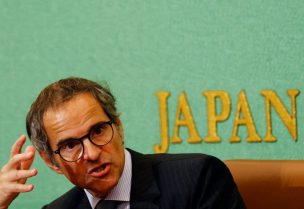 International Atomic Energy Agency (IAEA) chief Rafael Grossi speaks at a press conference in Tokyo, Japan, July 7, 2023. REUTERS