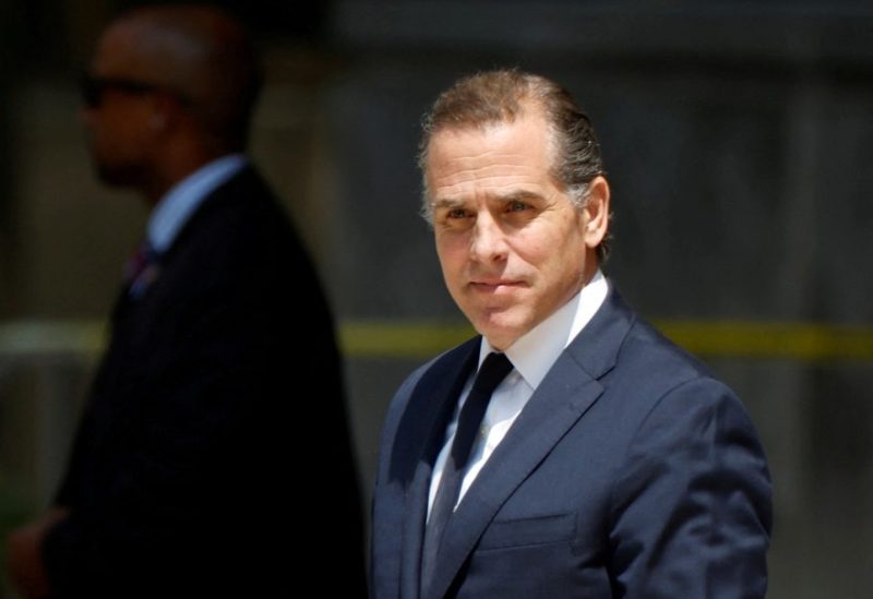 Hunter Biden, son of U.S. President Joe Biden, departs federal court after a plea hearing on two misdemeanor charges of willfully failing to pay income taxes in Wilmington, Delaware, U.S. July 26, 2023. REUTERS/Jonathan Ernst/File Photo