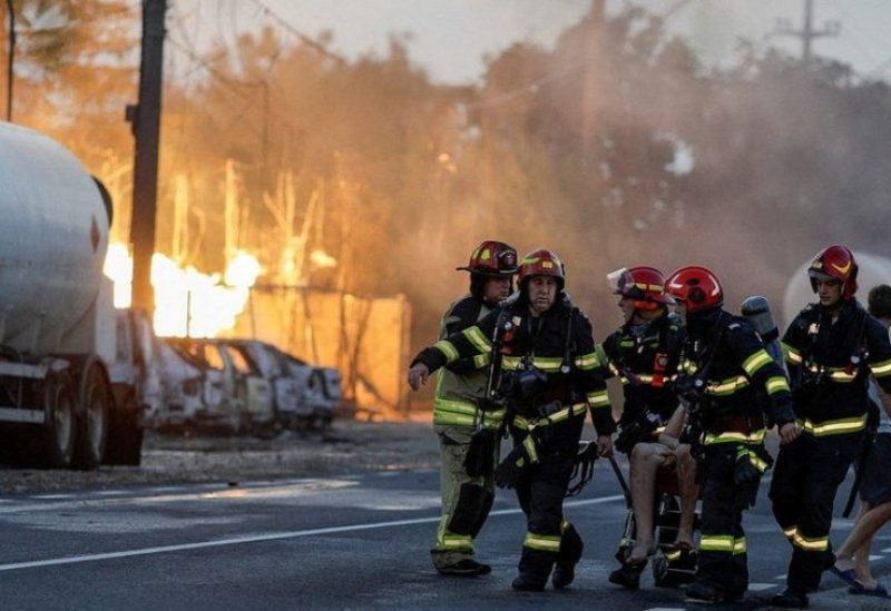 Huge blasts at Romania fuel station kill one and injure dozens