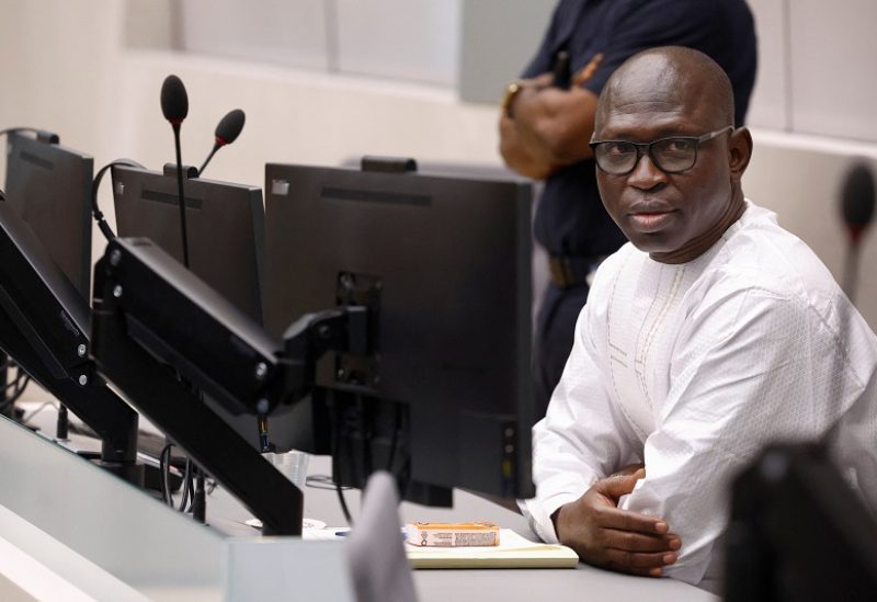 Former Central African Republic militia leader Maxime Jeoffroy Eli Mokom Gawaka attends the International Criminal Court hearings to determine the exact charges it will bring against him, in The Hague, Netherlands, August 22, 2023. REUTERS/Piroschka van de Wouw/Pool