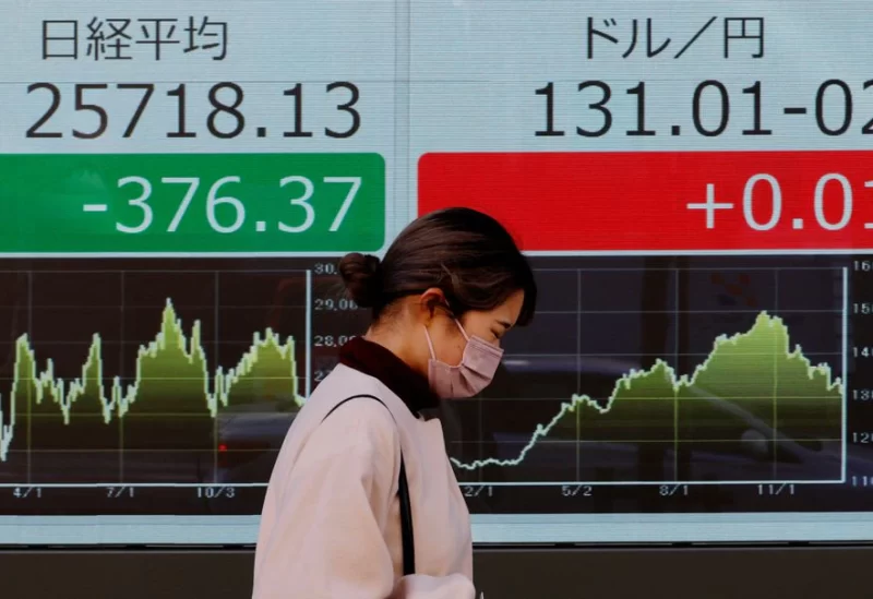 Asian shares down on China worries; eyes on US inflation