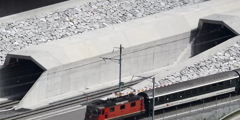 World’s Longest Rail Tunnel Shut For Months After Freight Crash | Sawt ...