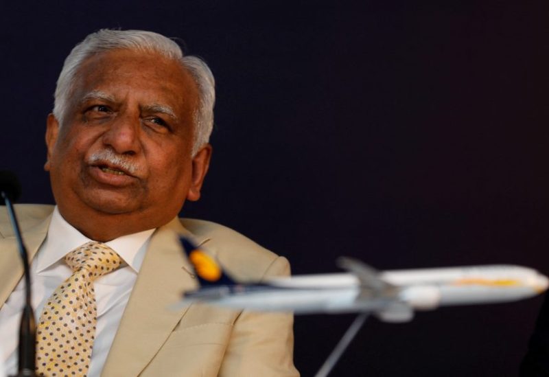 Naresh Goyal, Chairman of Jet Airways speaks during a news conference in Mumbai, India, November 29, 2017. REUTERS/Danish Siddiqui/File Photo