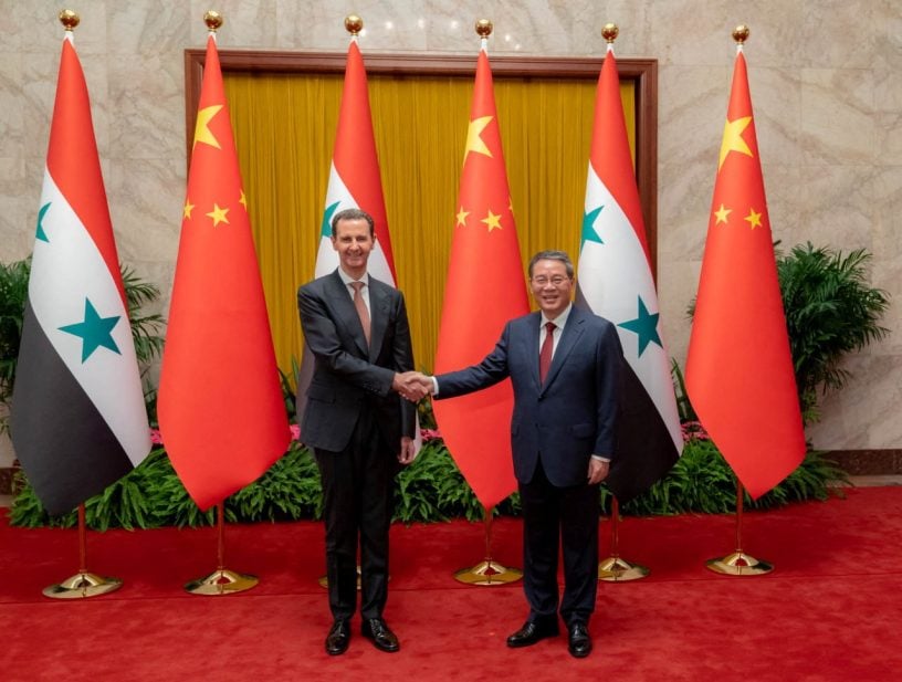 China Says Will Promote Development Of New Partnership With Syria ...