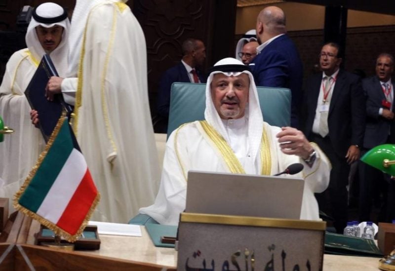 Kuwaiti Minister of Foreign Affairs Sheikh Salem Abdullah Al-Jaber Al-Sabah