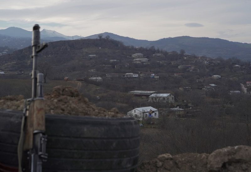 FILE PHOTO: A view shows the village of Taghavard in the region of Nagorno-Karabakh, January 16, 2021. REUTERS/Artem Mikryukov/File Photo