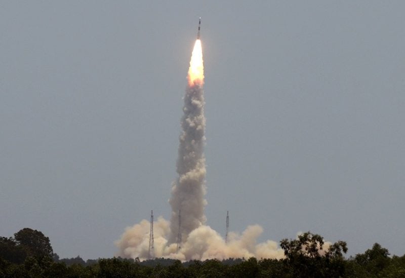 India's PSLV-C57 blasts off carrying the Aditya-L1 spacecraft from the Satish Dhawan Space Centre at Sriharikota, India, September 2, 2023. REUTERS/Stringer NO RESALES. NO ARCHIVES. TPX IMAGES OF THE DAY