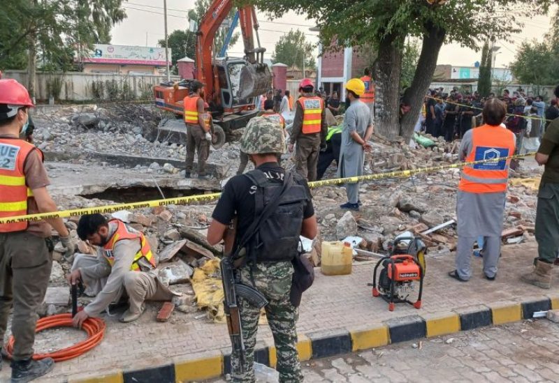 Death toll from Pakistan blast rises to 59 as minister blames India