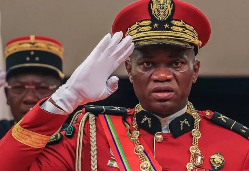 General Nguema laid out his vision for Gabon after being sworn in as interim president