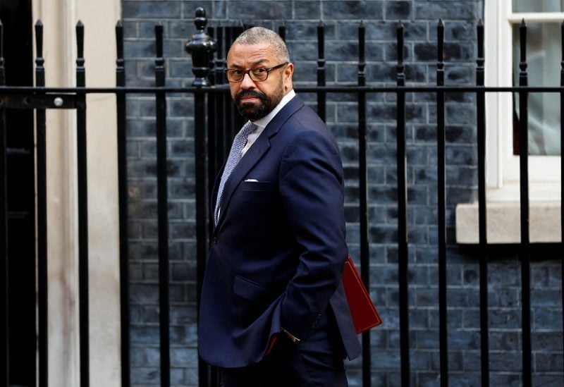 British Foreign Secretary James Cleverly walks on Downing Street on the day of a cabinet meeting, in London, Britain September 5, 2023 REUTERS/Peter Nicholls