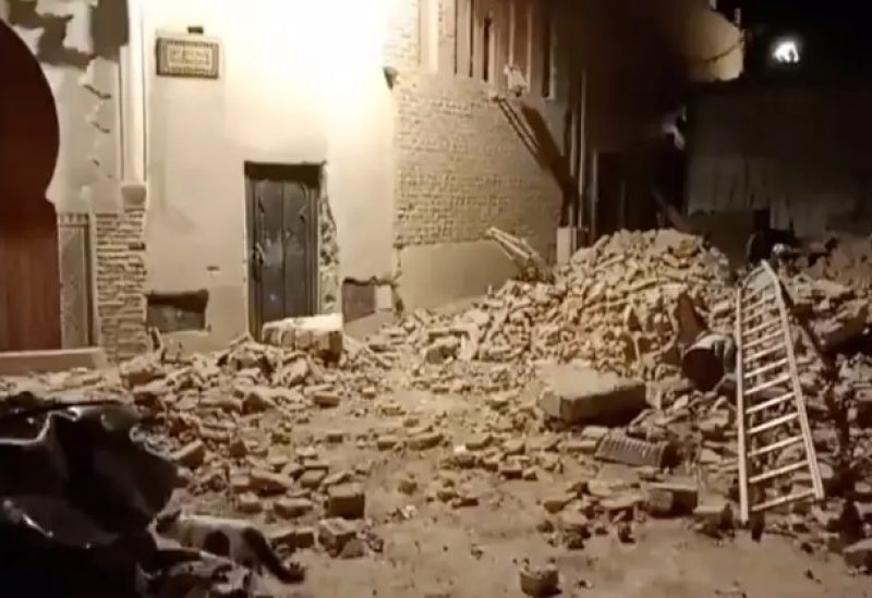 Marrakech, Morocco earthquake