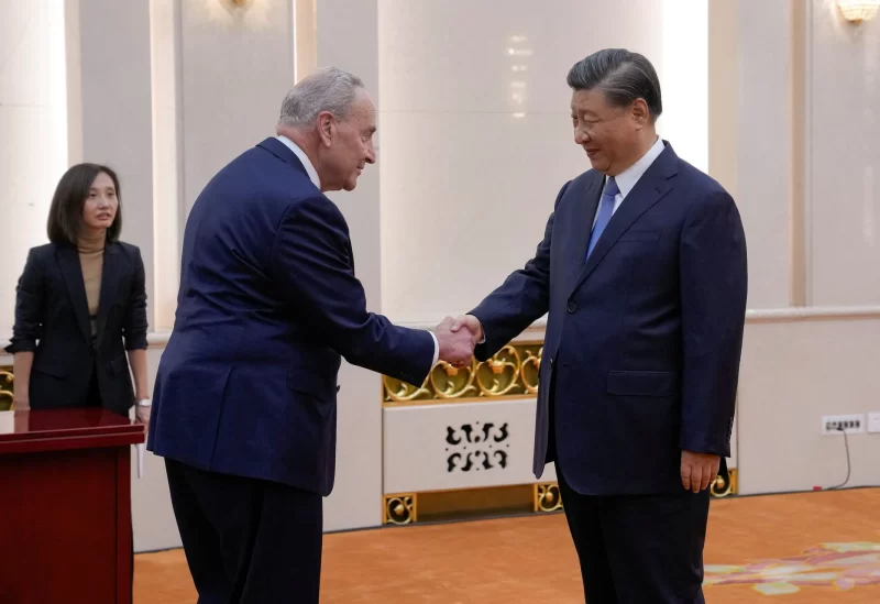 Schumer notes 'serious engagement' with China's Xi during Beijing visit