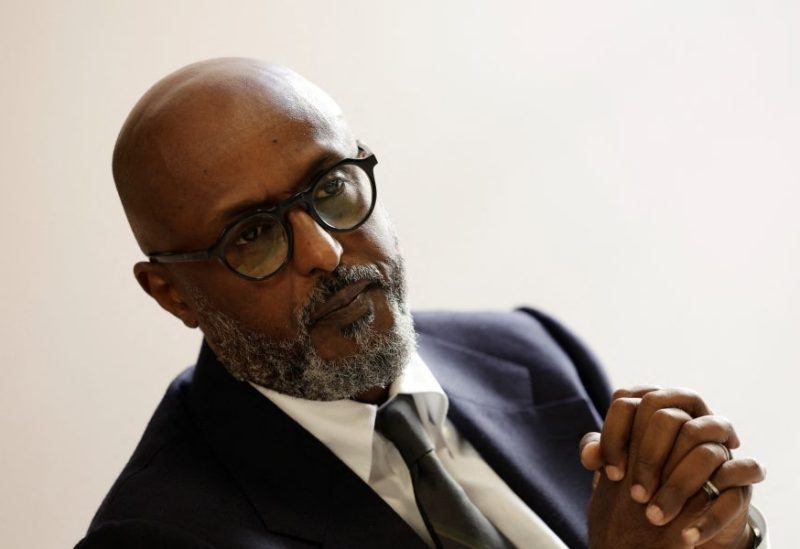 IMF African Department Director Abebe Aemro Selassie listens to a question during an interview with Reuters at the annual meeting of the International Monetary Fund and the World Bank, in Marrakech, Morocco October 9, 2023. REUTERS/Susana Vera