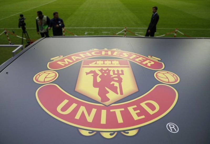 Football Soccer - Manchester United visit the Friends Arena ahead of the the Europa League Final - Friends Arena, Stockholm, Sweden - 23/5/17 General view of the Manchester United logo ahead of the Europa League final Reuters / Phil Noble Livepic