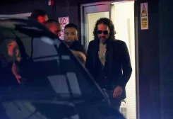 British comedian and actor Russell Brand
