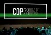 FILE PHOTO: 'Cop28 UAE' logo is displayed on the screen during the opening ceremony of Abu Dhabi Sustainability Week (ADSW) under the theme of 'United on Climate Action Toward COP28', in Abu Dhabi, UAE, January 16, 2023. REUTERS/Rula Rouhana/File Photo