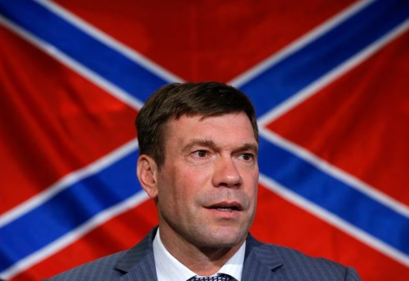 Oleg Tsaryov, a Ukrainian politician supporting the self-proclaimed Donetsk People's Republic, attends a news conference dedicated to a new law on the battle flag of Novorossiya (New Russia) in Donetsk, eastern Ukraine, August 22, 2014. REUTERS/Maxim Shemetov/File Photo