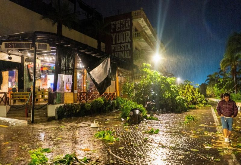 Hurricane Lidia barrels inland after slamming Mexico coast; one dead