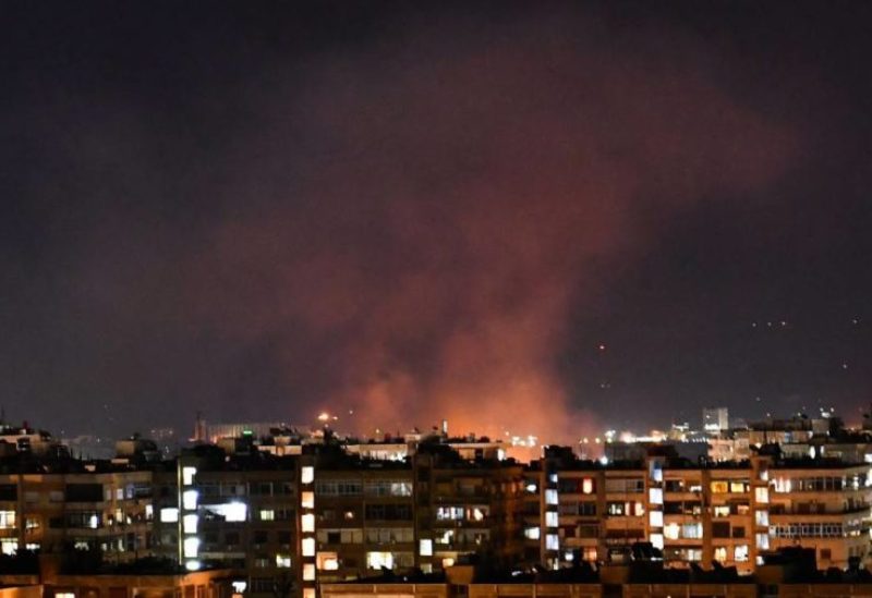 Israel attacked military positions in southwest Syria on Wednesday, killing eight soldiers.
