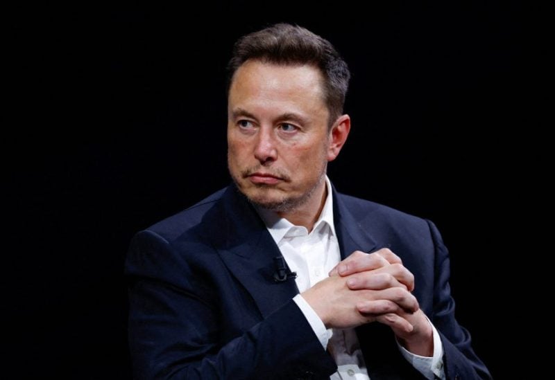 Elon Musk, Chief Executive Officer of SpaceX and Tesla and owner of X, formerly known as Twitter, attends the Viva Technology conference dedicated to innovation and startups at the Porte de Versailles exhibition centre in Paris, France, June 16, 2023. REUTERS/Gonzalo Fuentes/File Photo