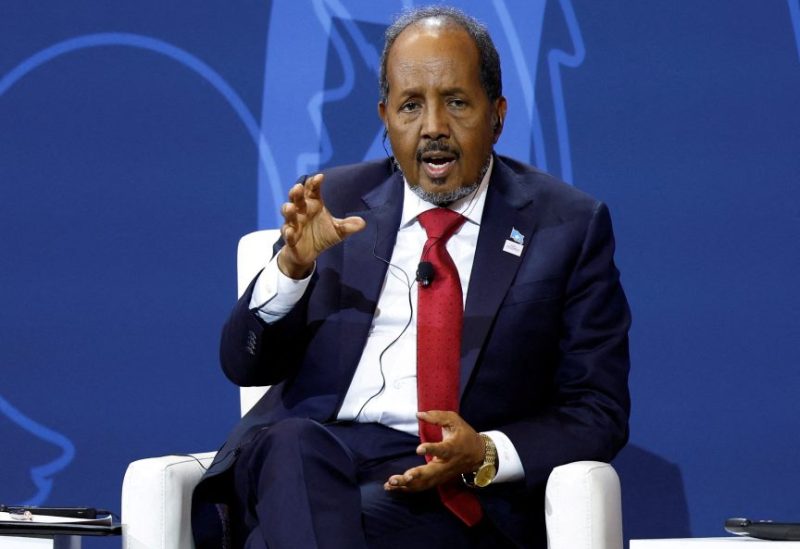 Somalia's President Hassan Sheikh Mohamud participates in a Peace, Security and Governance Forum during the U.S.-Africa Leaders Summit 2022 in Washington, U.S., December 13, 2022. REUTERS/Evelyn Hockstein/Pool/File Photo