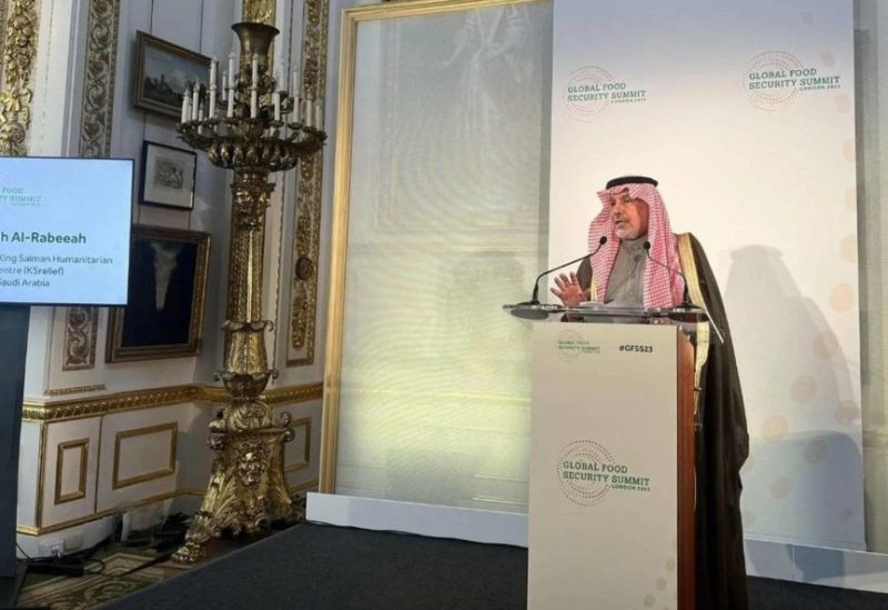 King Salman Humanitarian Aid and Relief Center (KSrelief) Supervisor-General Abdullah al-Rabeeah (SPA)