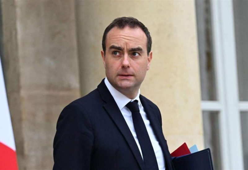 France's Minister of the Armed Forces Sébastien Lecornu
