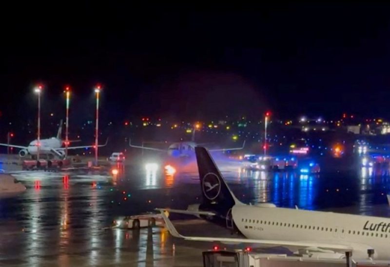 Germany Hamburg airport closed after man drives onto runway to