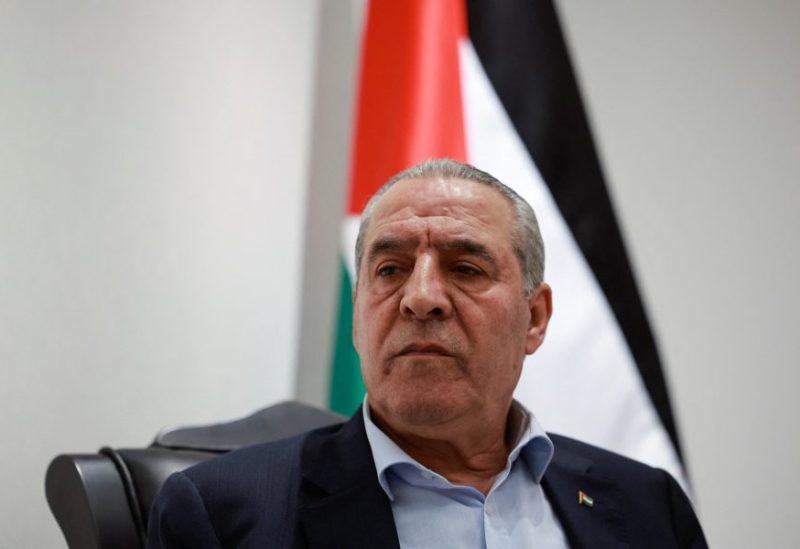 Hussein Al-Sheikh, Secretary General of the Executive committee of the Palestine Liberation Organization (PLO), speaks during an interview with Reuters, in Ramallah in the Israeli-occupied West Bank December 16, 2023. REUTERS/Ammar Awad