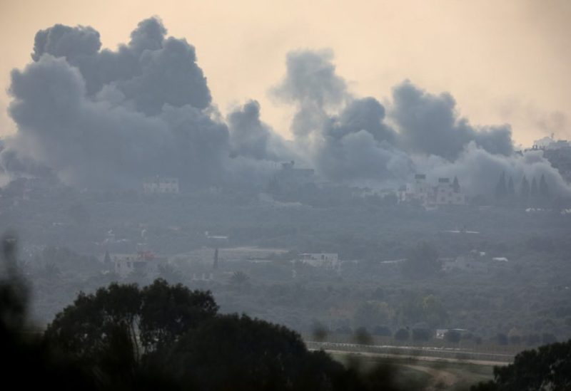 Smoke rises over Gaza, amid the ongoing conflict between Israel and the Palestinian Islamist group Hamas, as seen from southern Israel, December 27, 2023. REUTERS/Amir Cohen