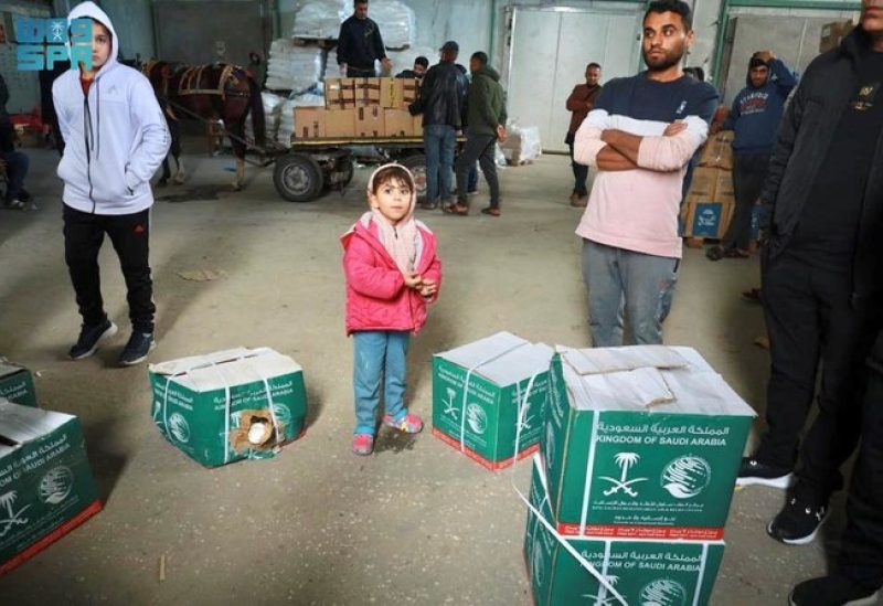 KSrelief continued its various relief and humanitarian assistance to the Palestinian people affected in the Gaza Strip to alleviate their suffering. (SPA)