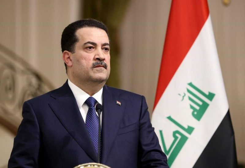 Iraqi Prime Minister Mohammed Shiaa Al-Sudani